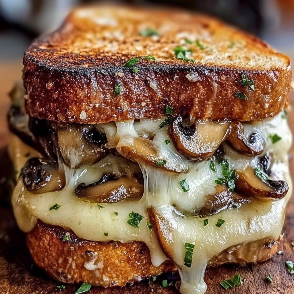 Swiss Mushroom Melt Delight