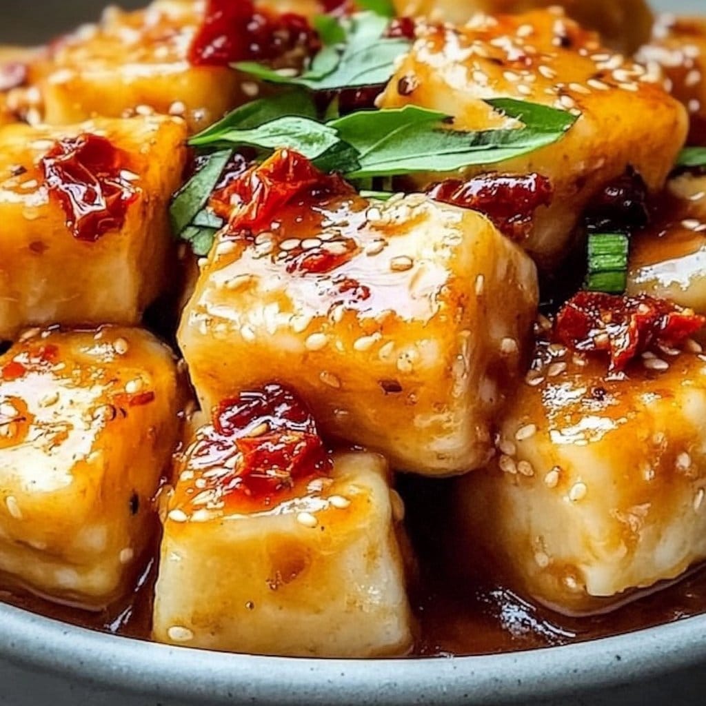 Tofu Gnocchi with Sun-Dried Tomatoes