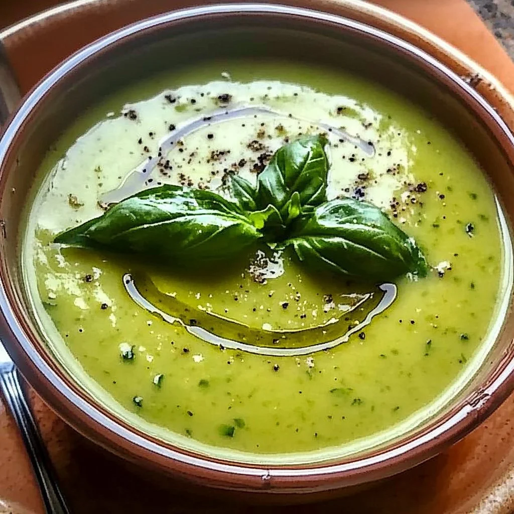 Zucchini Basil Soup