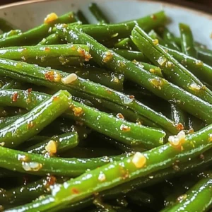 Green Bean Side Dish