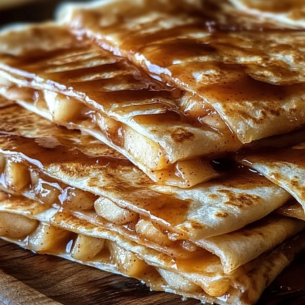 Apple Cinnamon Breakfast Quesadillas