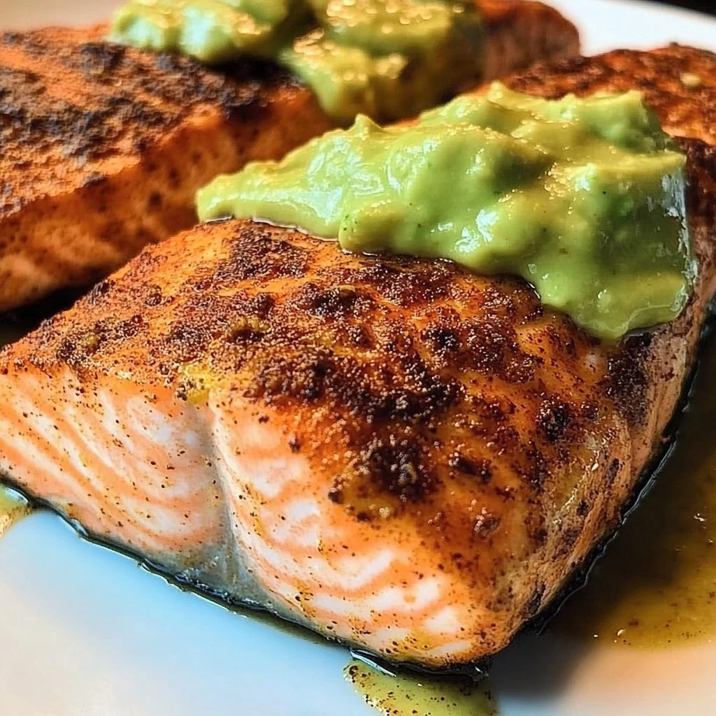 Baked Cajun Salmon with Avocado Sauce: 5 Flavorful Tips