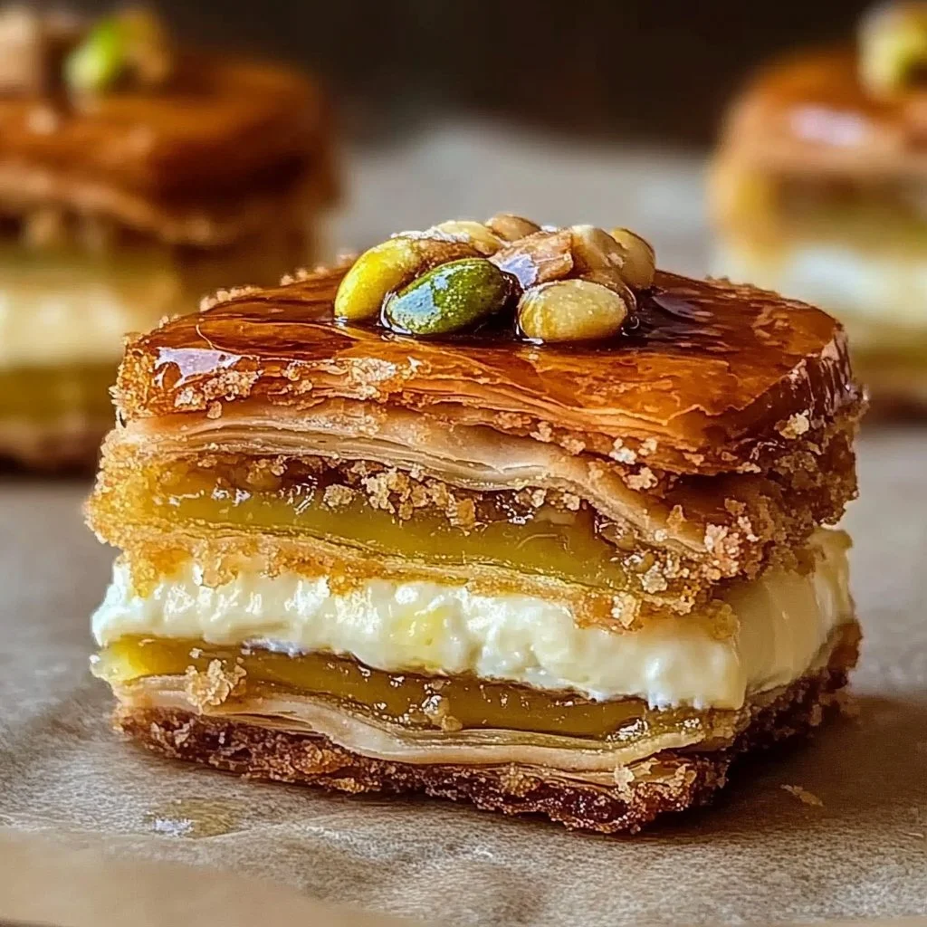 Baklava Cream Sandwich Cookies