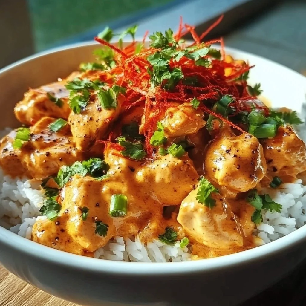 Delicious Bang Bang Chicken Bowl with vibrant ingredients and flavors