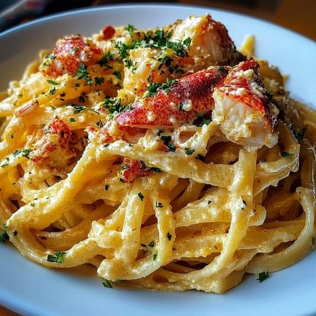 Buttered Lobster Pasta
