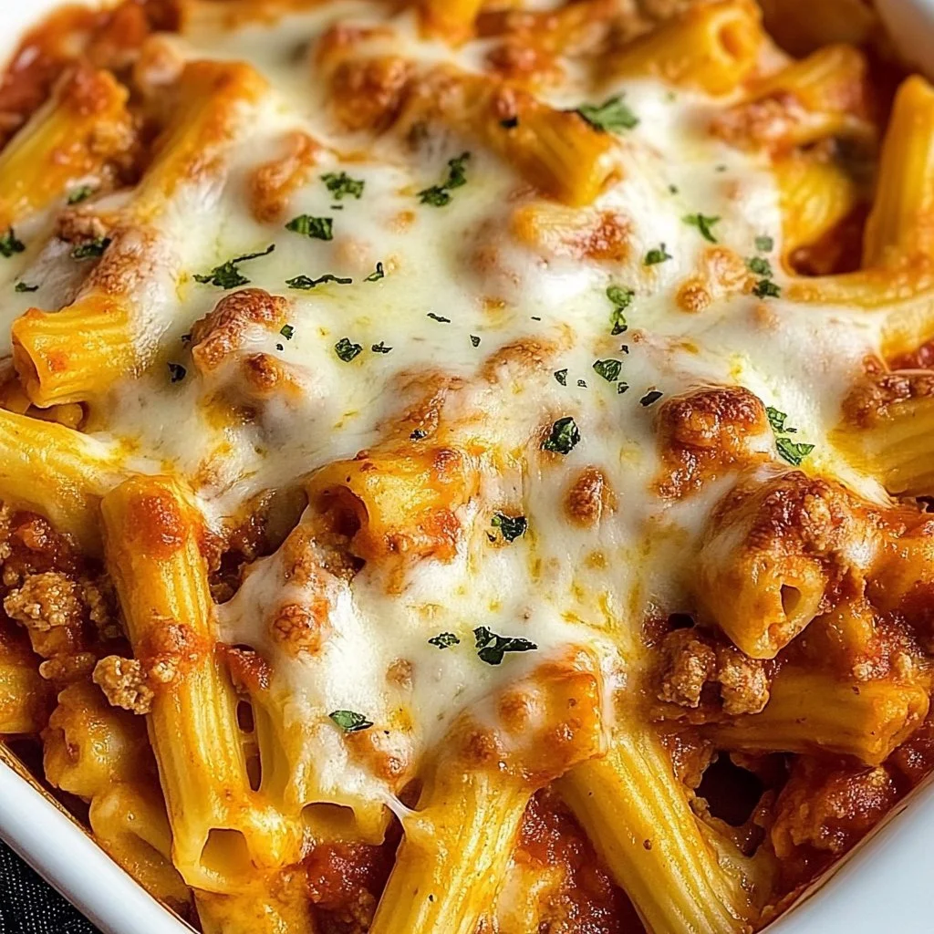 Cheesy Baked Ziti
