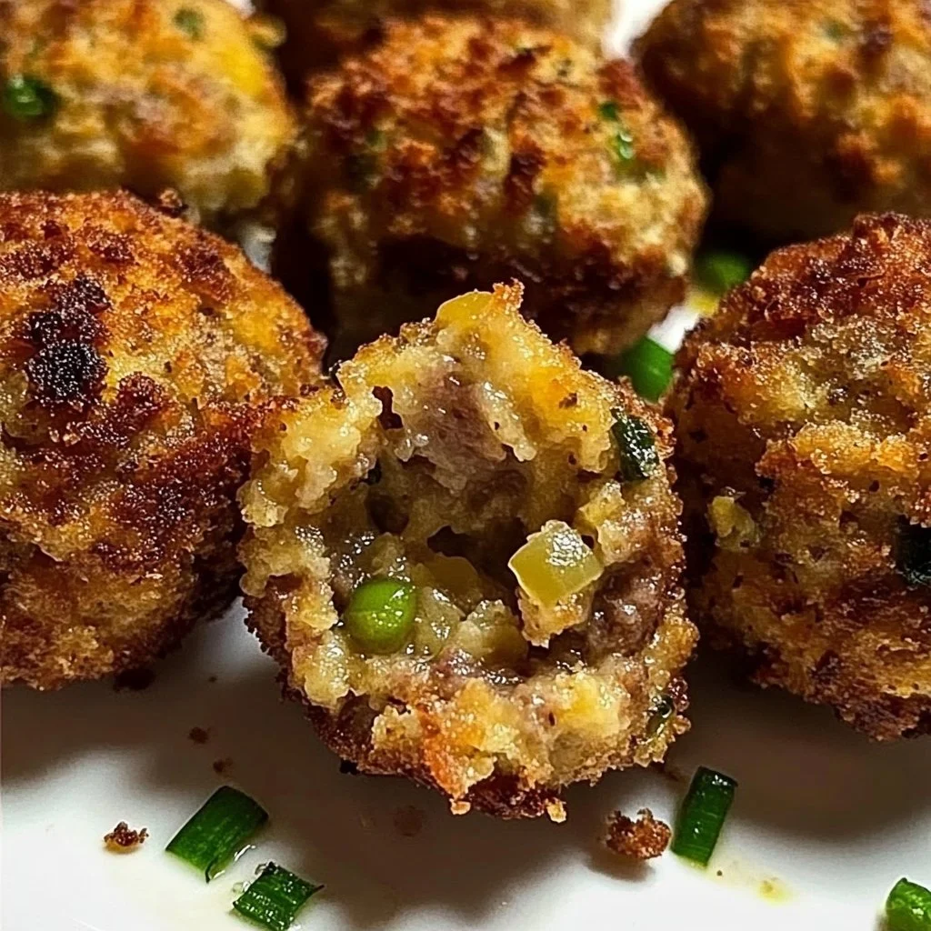 Cheesy Sausage Stuffing Balls: 5 Irresistible Bites