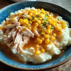Delicious Chicken Mashed Potato Bowls with savory chicken and creamy mashed potatoes