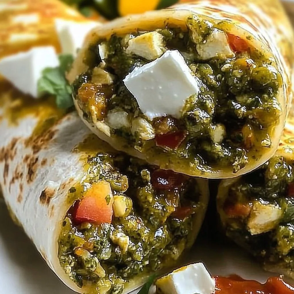 Delicious Chili Verde Hatch Burritos with flavorful toppings and ingredients.