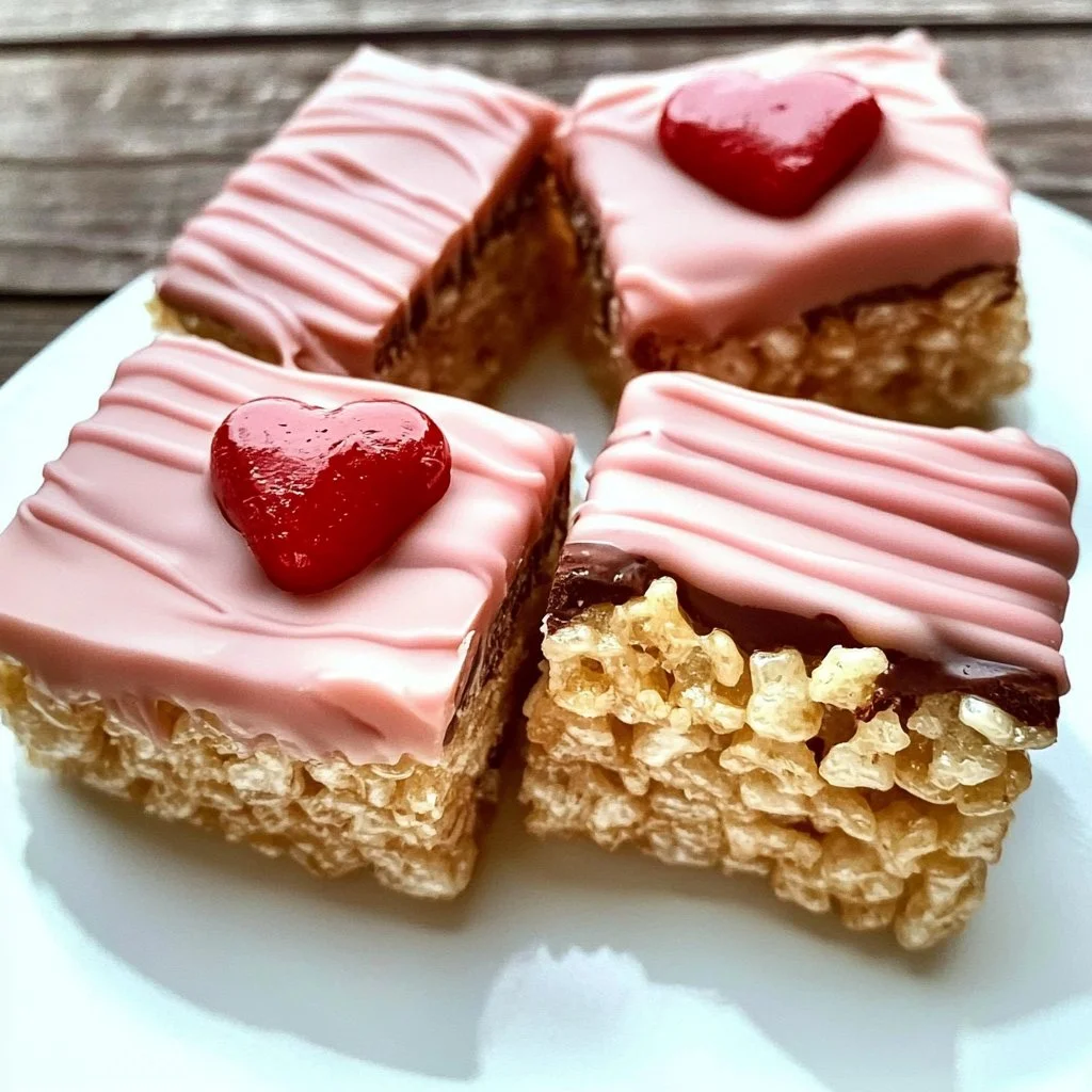 Chocolate Dipped Rice Krispie Treats