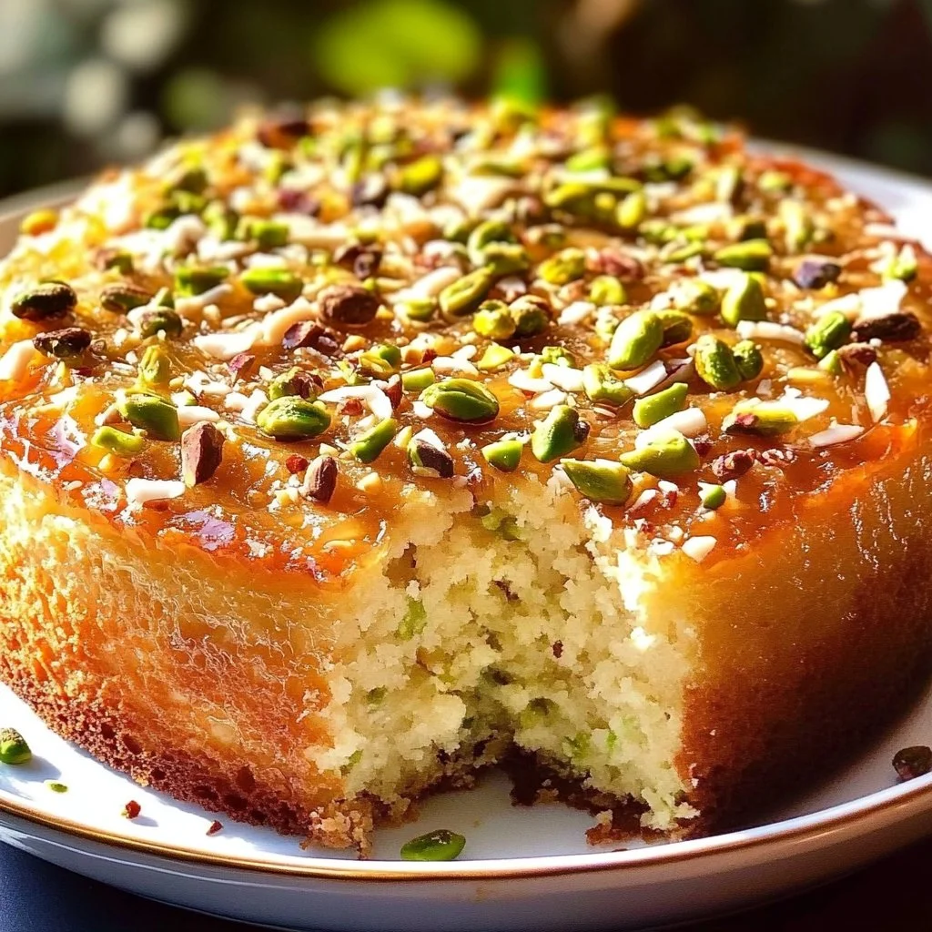 Coconut Pistachio Pudding Cake: 7 Steps to Blissful Indulgence