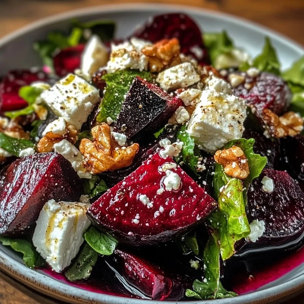 Creamy Roasted Beet Salad with Feta: 5 Flavorful Secrets