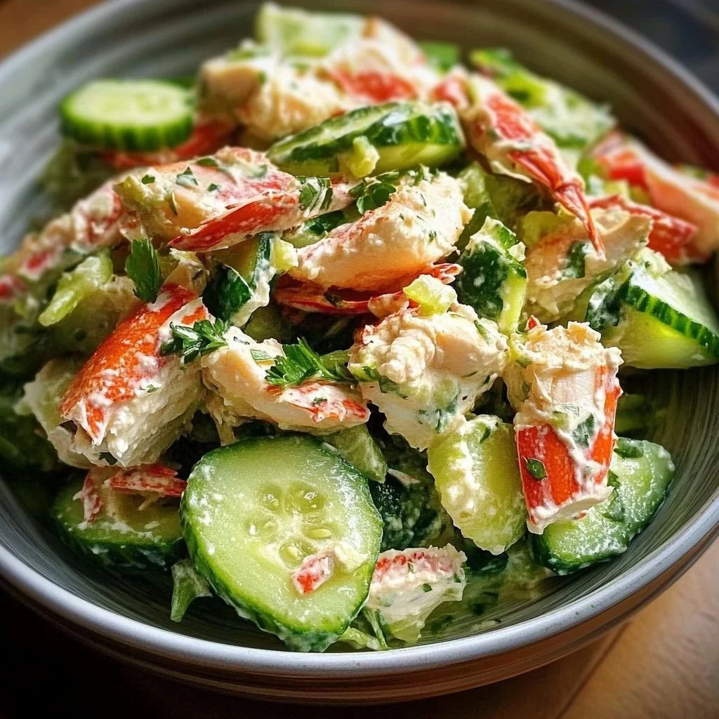 Cucumber Crab Salad