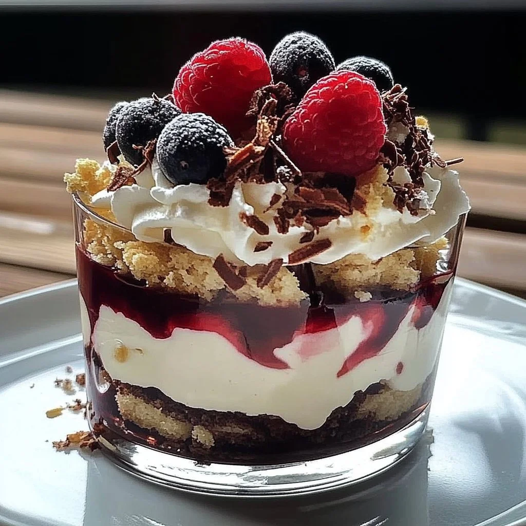 Cupid's Delight Dessert with five layers of love, perfect for any romantic occasion.