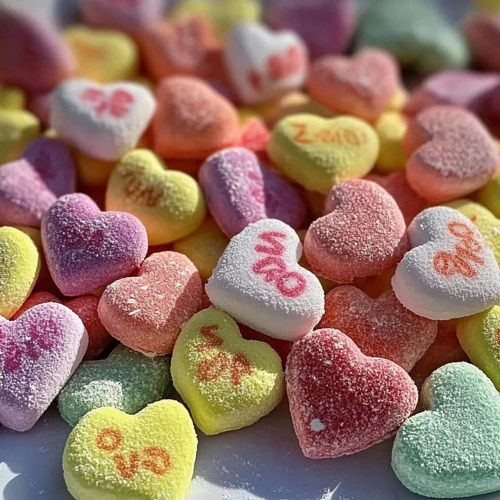 Customizable Candy Hearts