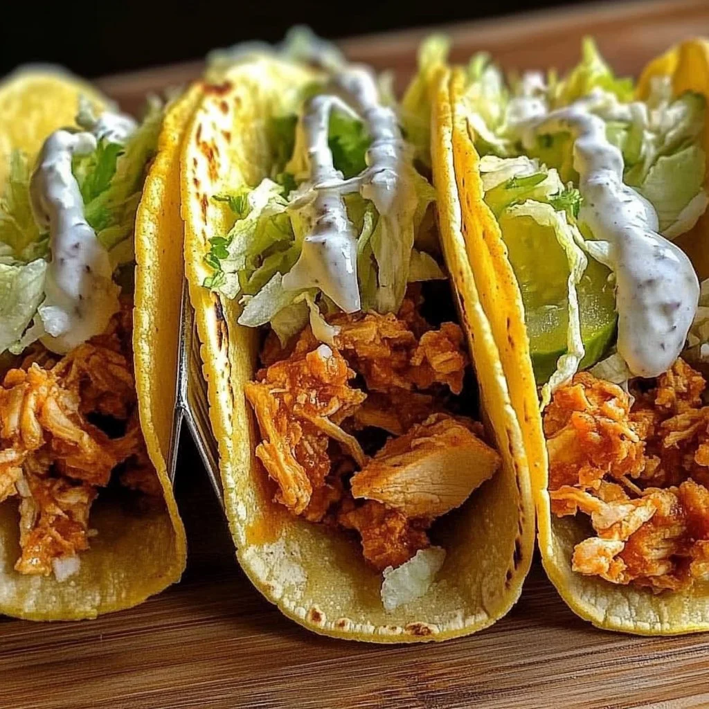 Dill Pickle Ranch Smash Chicken Tacos You Must Try Today