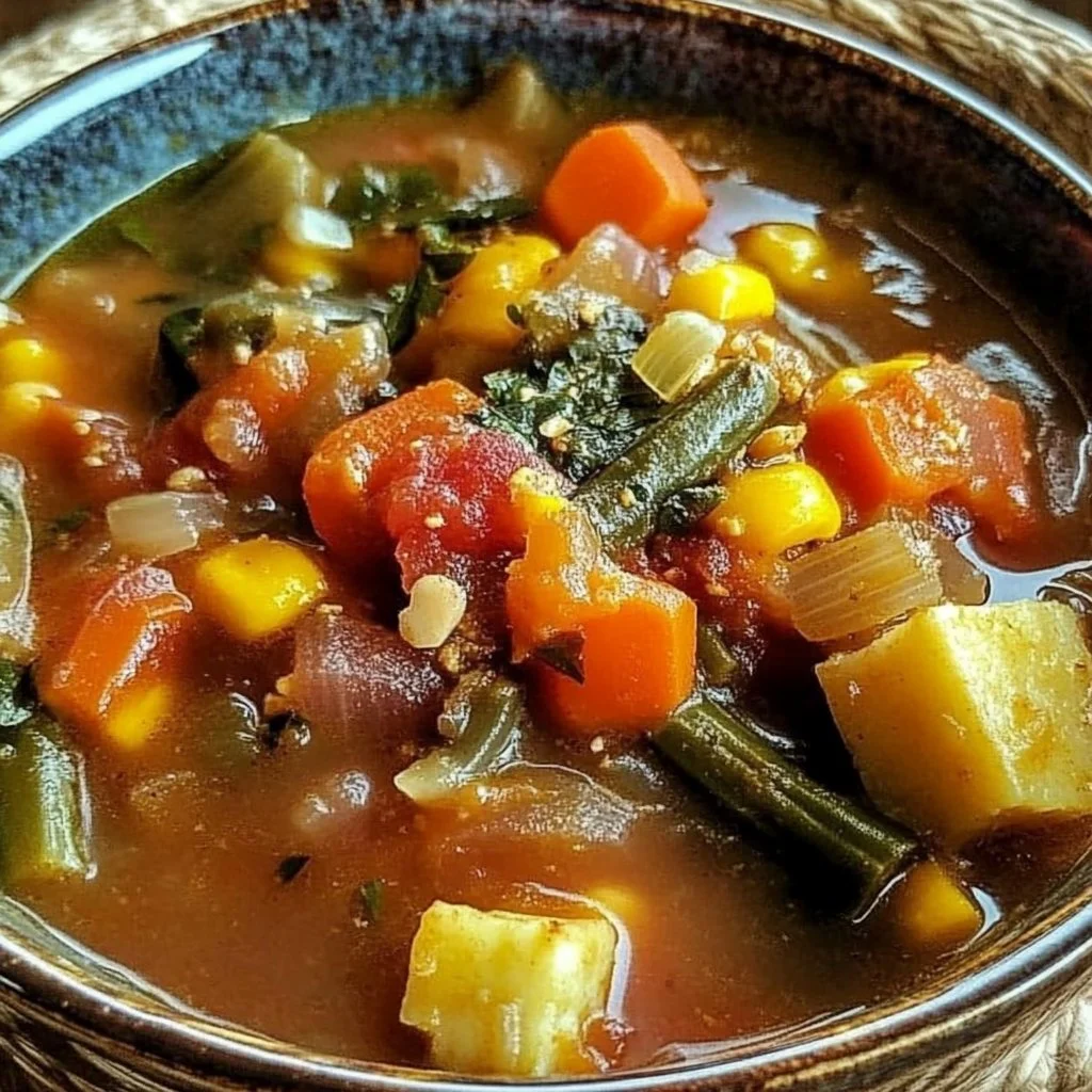 Easy Vegetarian Crockpot Soup