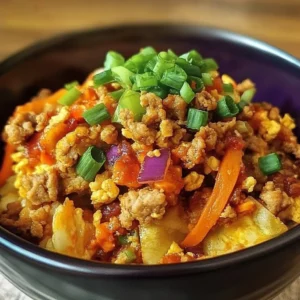 Delicious egg roll in a bowl recipe prepared in 7 easy steps