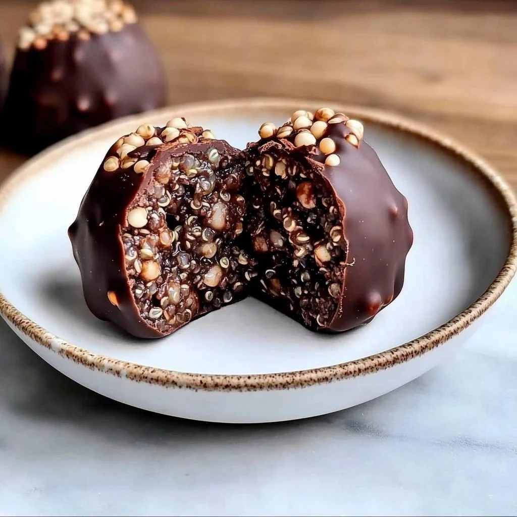 Gluten-Free Chocolate Quinoa Bites