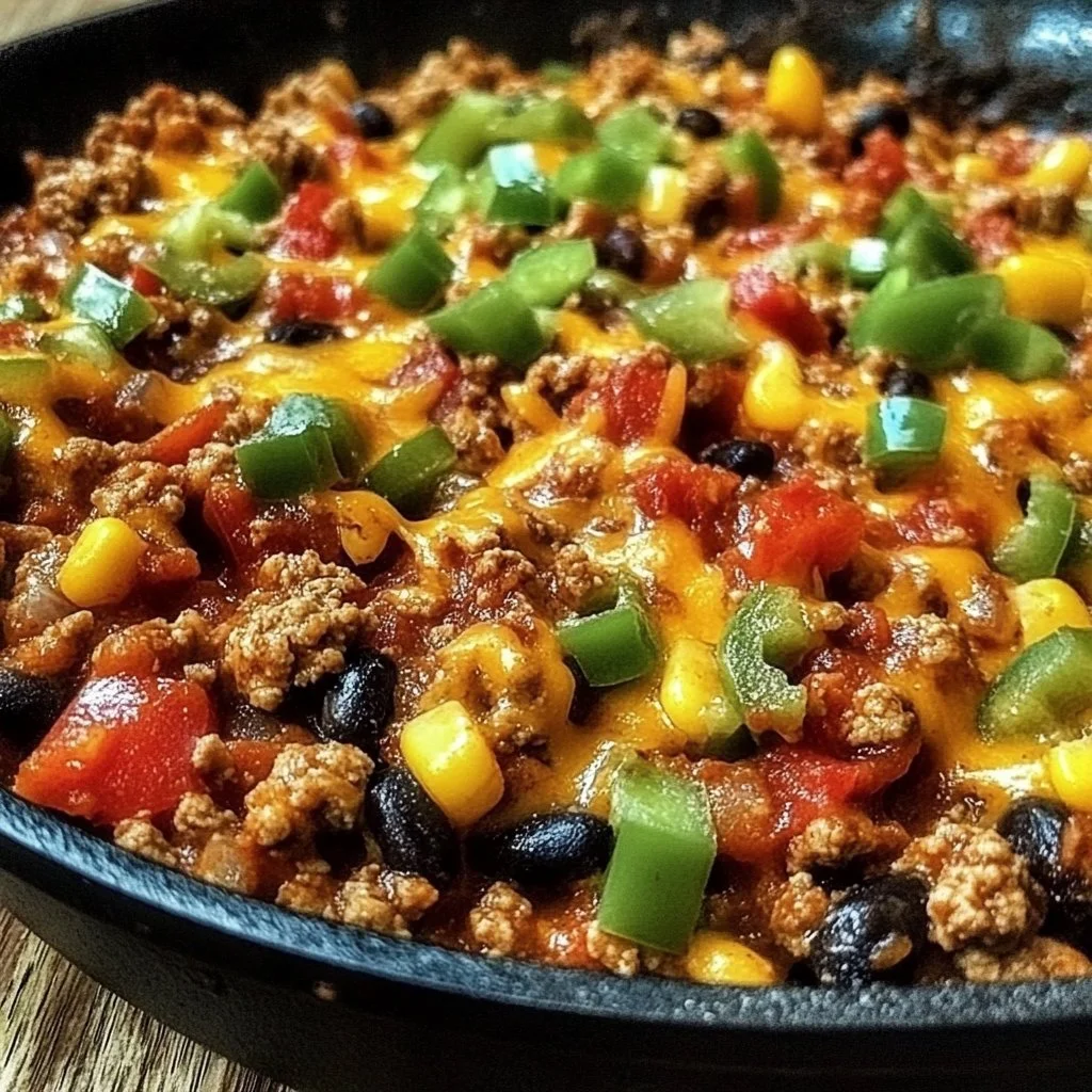 Ground Turkey Taco Skillet: 30-Minute Flavor Delight