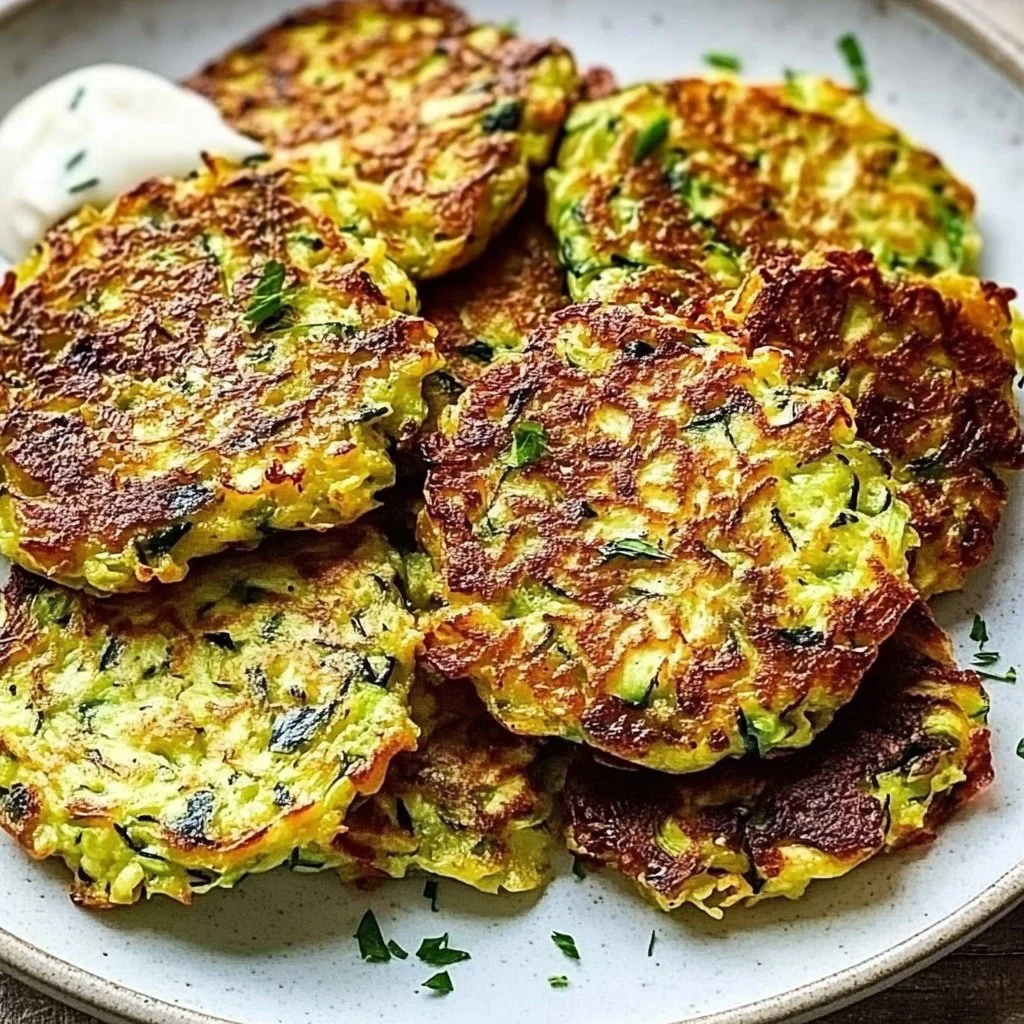 Healthy Zucchini Fritters
