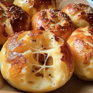 High protein bagel bites topped with healthy ingredients for a guilt-free snack