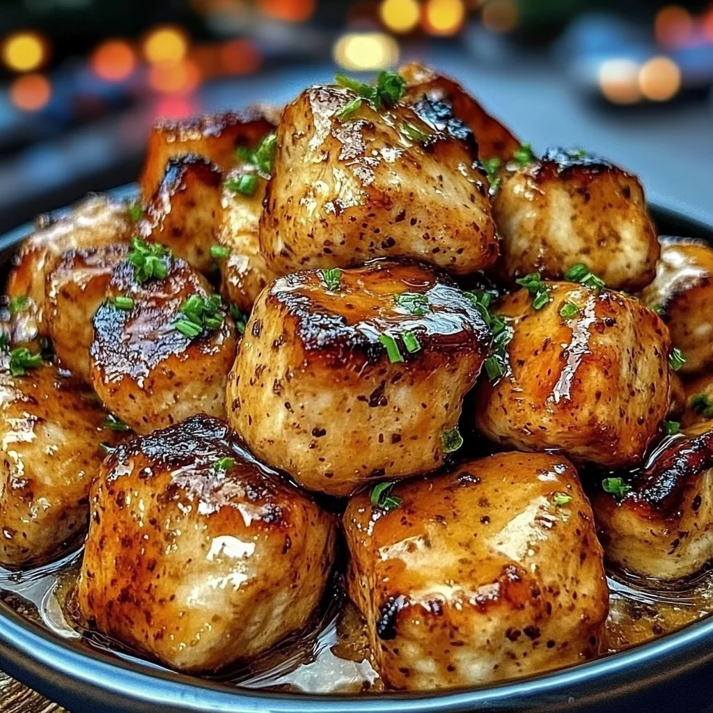 Honey Mustard Chicken Cubes