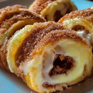 Delicious cream cheese cinnamon sugar rolls baked to perfection