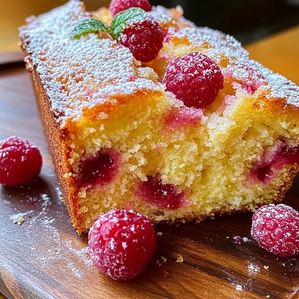 Lemon Raspberry Loaf