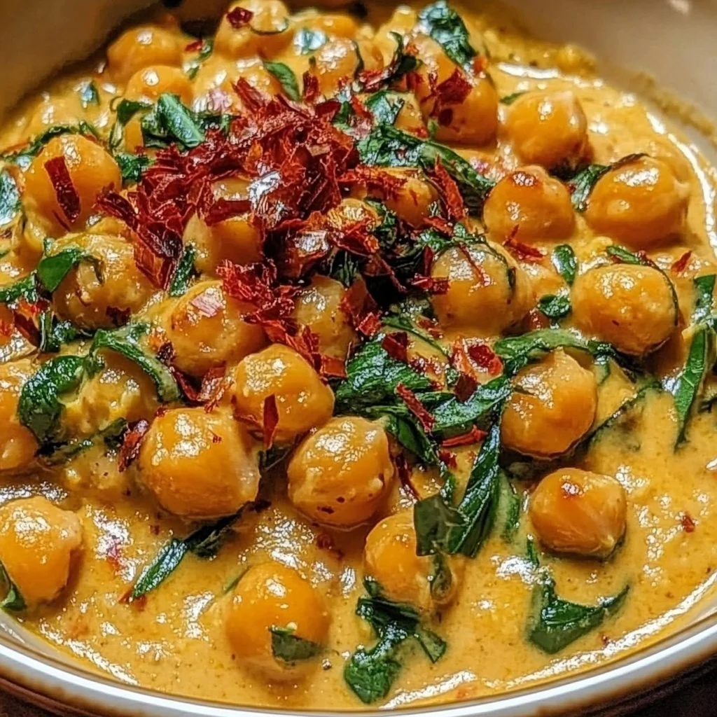 Marry Me Creamy Chickpeas