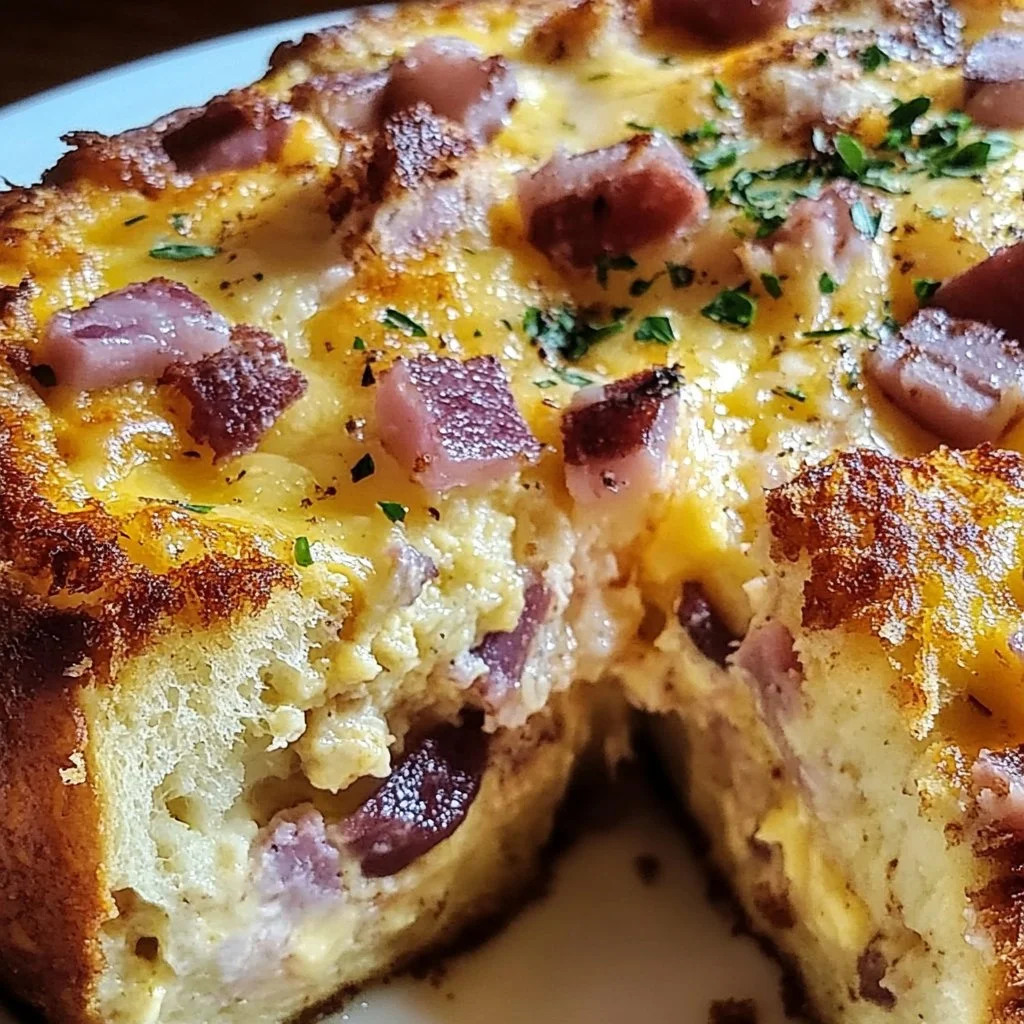 Monte Cristo Breakfast Casserole
