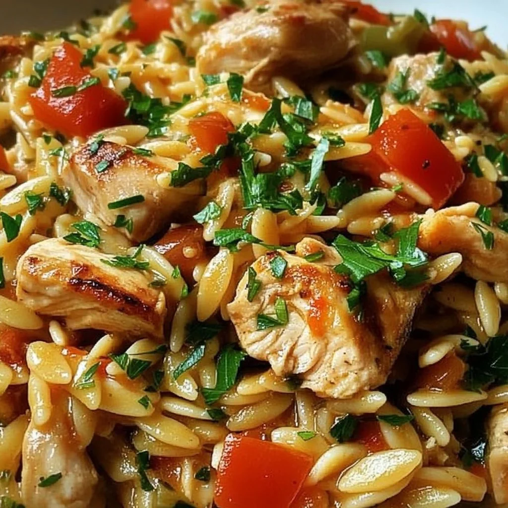 One Pot Chicken Orzo: 5 Mouthwatering Reasons to Try!