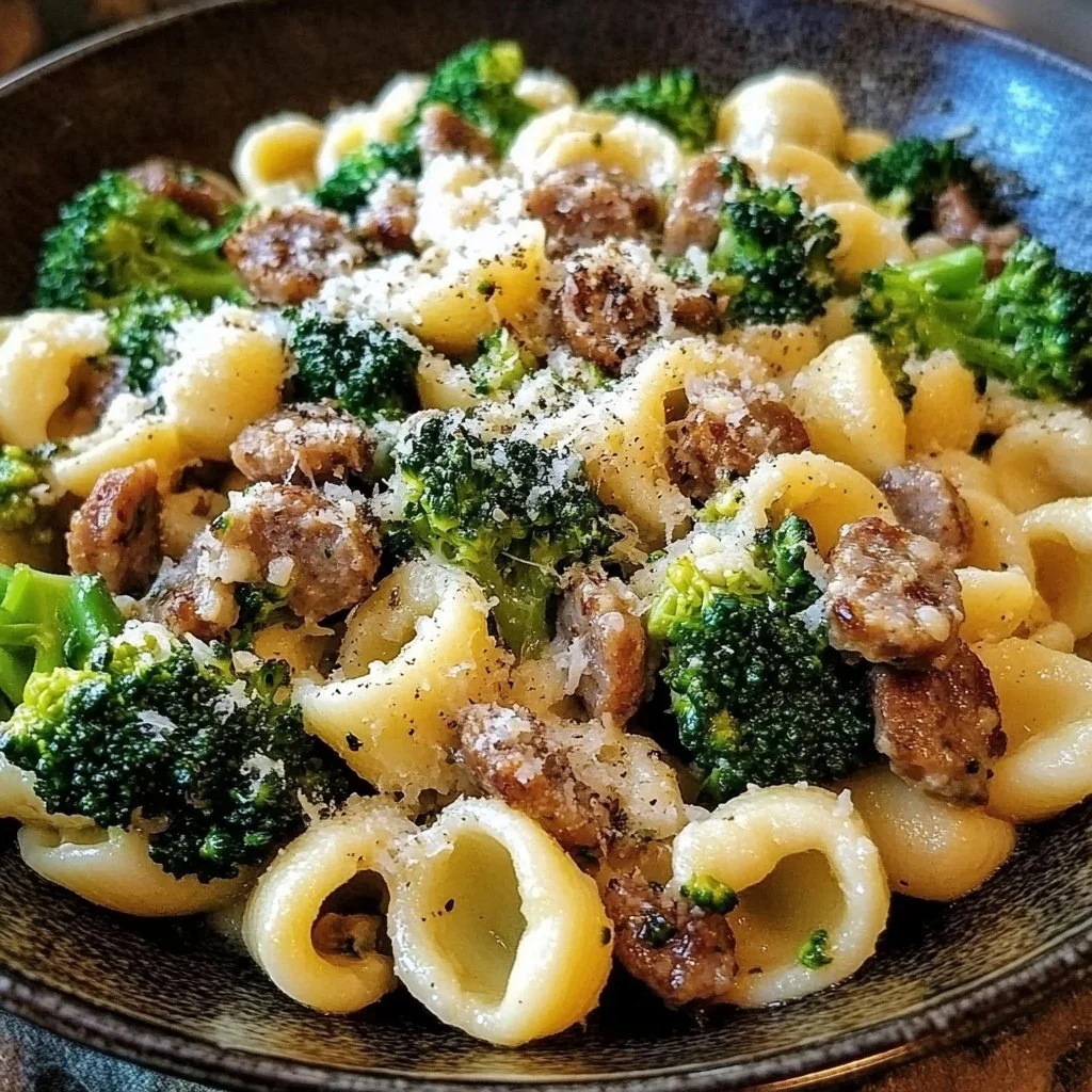 Orecchiette with Sausage and Broccoli: 5 Comforting Steps