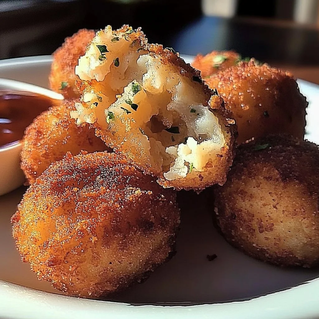 Delicious Portuguese shrimp croquettes served as crispy bites.