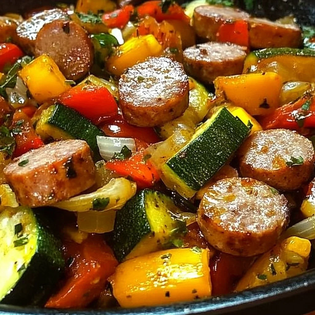 Sausage and Veggie Skillet: 30-Minute Comfort Food Delight