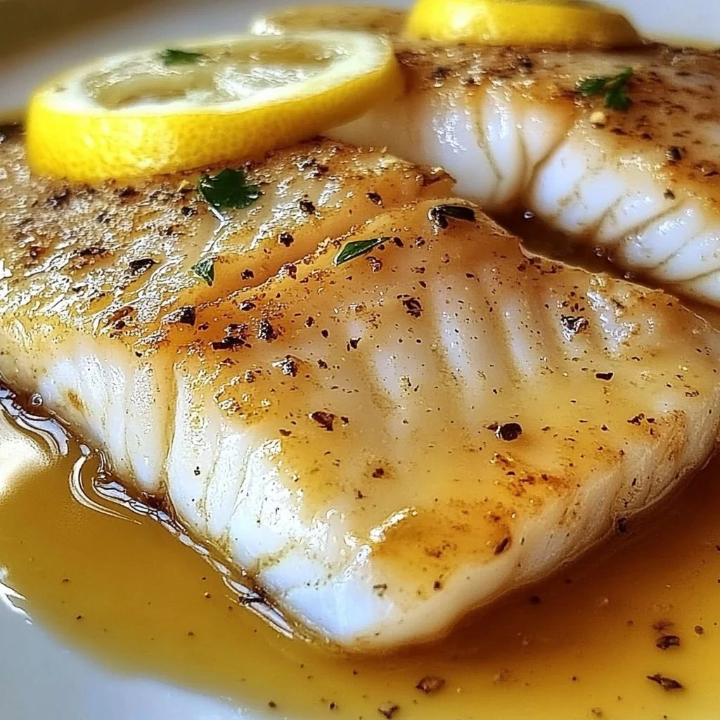 Plated Sole Meunière garnished with lemon and herbs, showcasing a classic French dish.