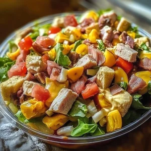 Delicious Sub in a Tub ready to serve with fresh ingredients and toppings