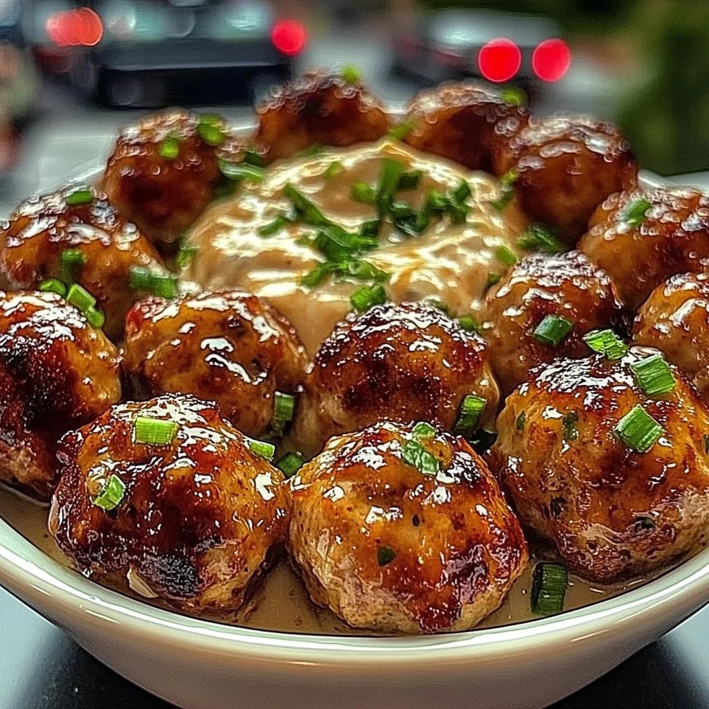 Sweet Chili Chicken Meatballs