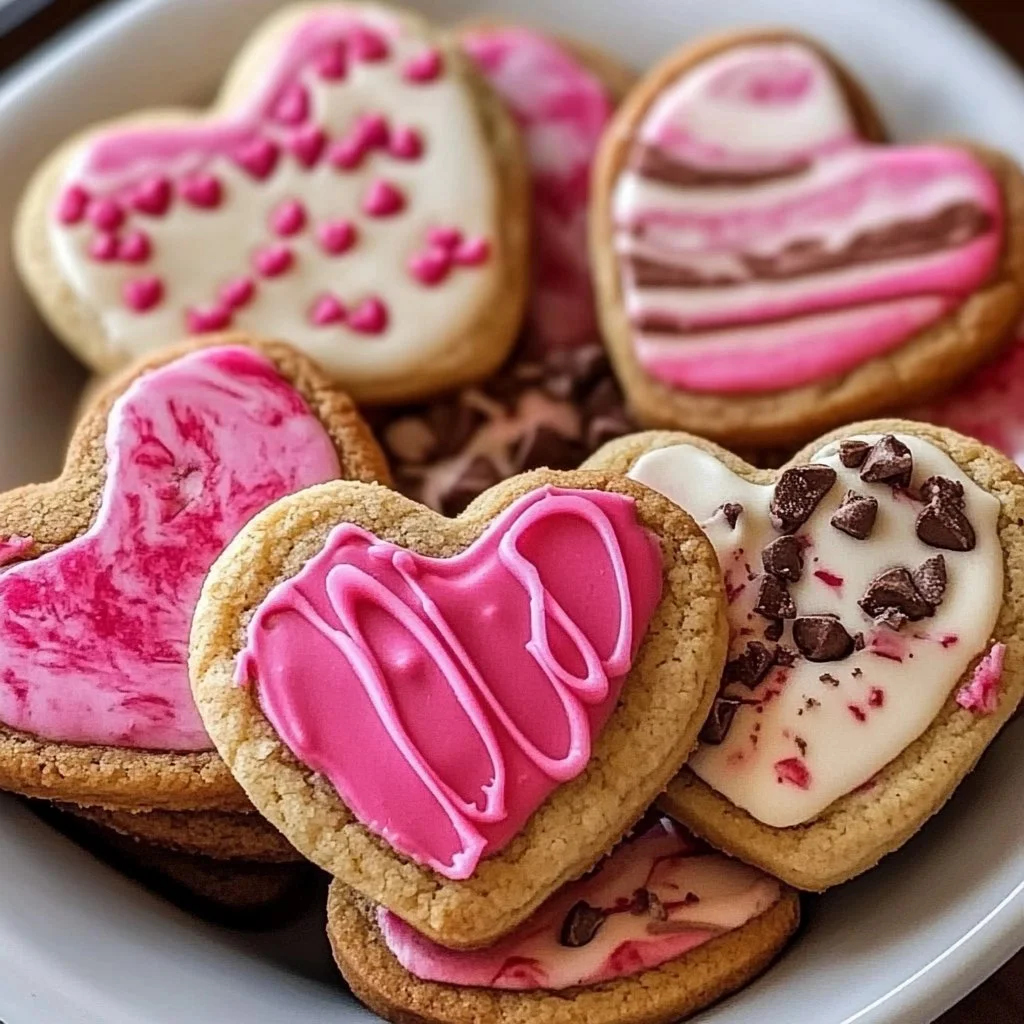 Valentine Heart Cookies