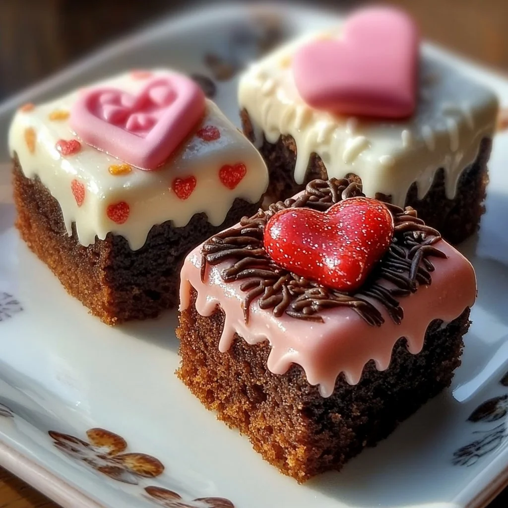 Valentine's Bento Cakes