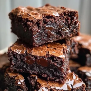 Delicious Valentine's Day brownies decorated with heart shapes.