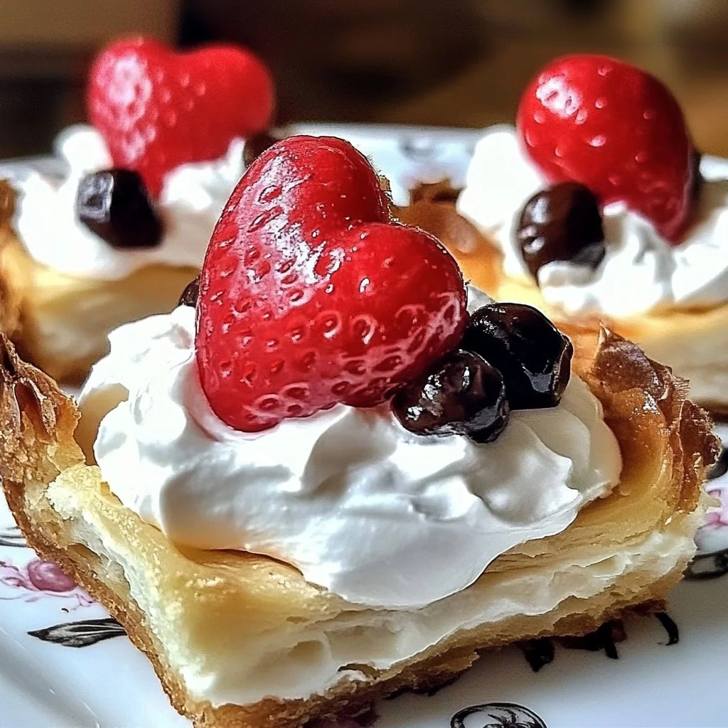 Delicious finger food desserts for Valentine's Day celebration