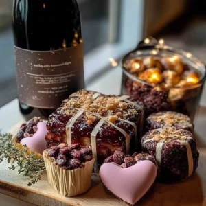 Valentine's Day food gifts displayed beautifully for the perfect romantic surprise