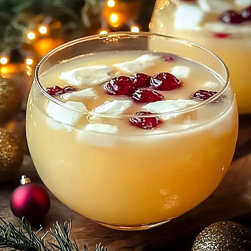 White Christmas Punch