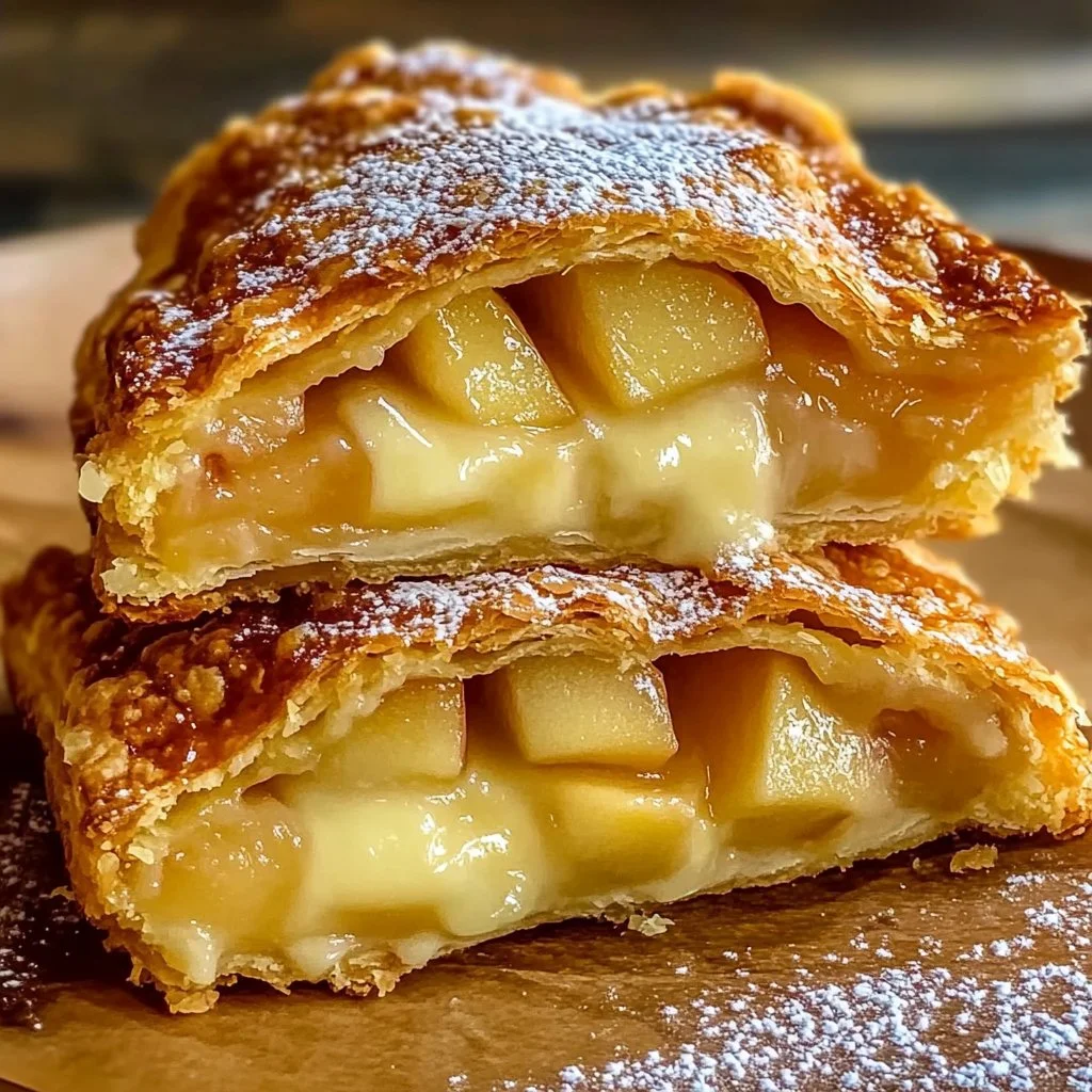 Cheesecake Stuffed Apple Pies