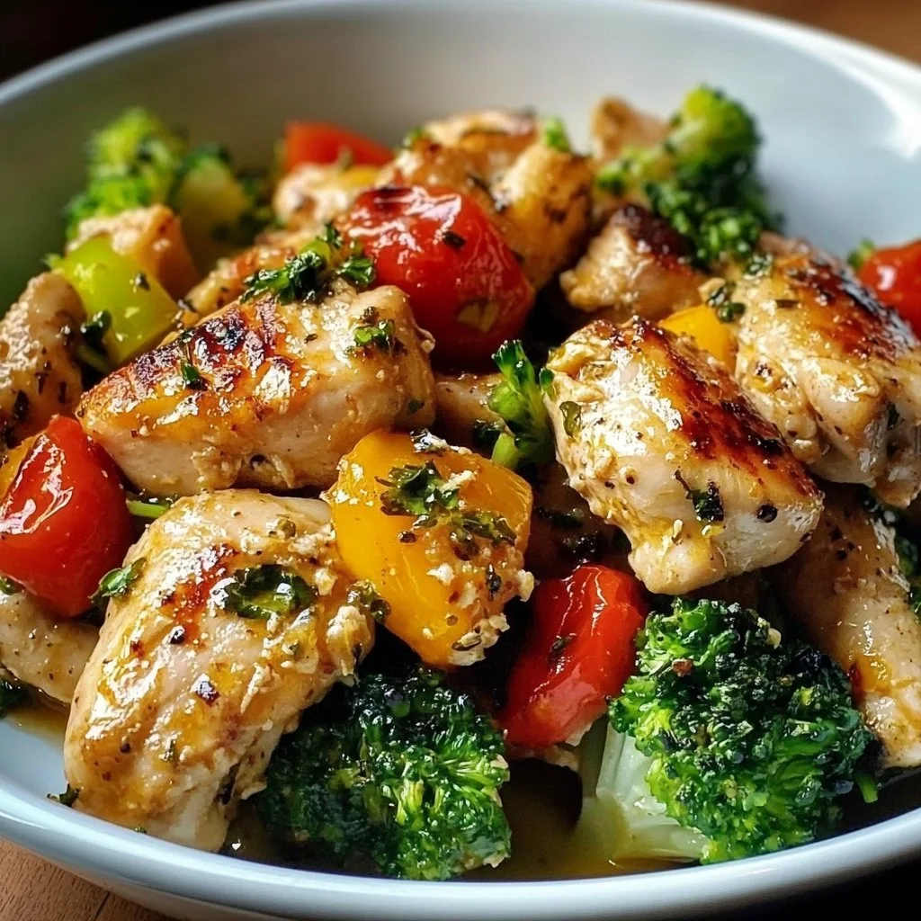 Colorful Chicken Dish