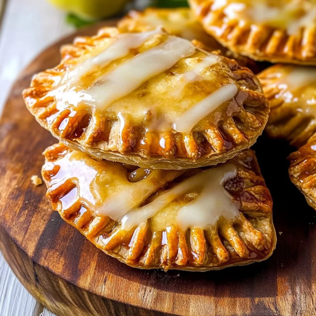 Individual Apple Hand Pies with Glaze