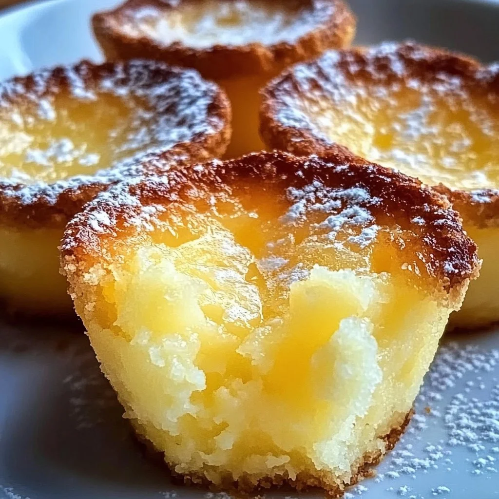 Mini Baby Lemon Impossible Pies
