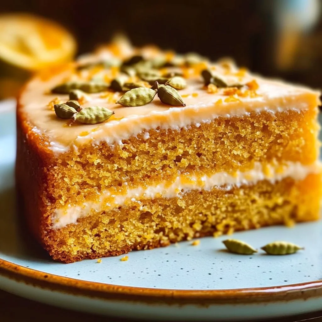Orange Cardamom Cake
