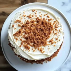 Delicious spiced carrot cake topped with cream cheese frosting